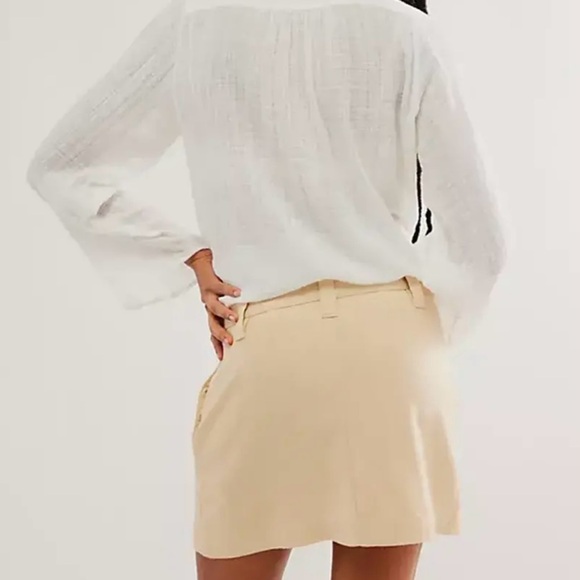 Free People Can’t Blame Me Mini Skirt Size 4 NWOT - Picture 2 of 6